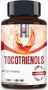 Kroppssund Tocotrienol Suplemento Full Spectrum, Tocotrienol Vitamin E-Tocotrienols 800mg - 60 cápsulas con conexión líquida