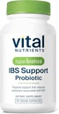 Hiperbióticos Nutrientes Vitales IBS Probiótico Silencio Reducir Síntomas de IBS* Silencio Probiótico Vegano Estudiado Clínicamente para IBS Alivio de Bloating, Gas, Diarrea, Incomodidad Abdominal* tención 30 cápsulas