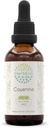 HerbEra Cayenne B60 Extracto herbario libre de alcohol Tintura, gotas líquidas concentradas Cayena natural (Capsicum annuum) 2 fl oz