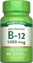La verdad de la naturaleza Vitamina B12 TENIDO 1000 mcg TEN 60 Softgels