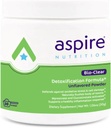 Aspire Nutrición Bio-Clear Detoxificación 30 Días Suministro Suplemento dietético Polvo Desflavorado