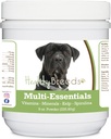 Hierbas saludables Cane Corso Multi-Esenciales Polvo para perros - un suplemento ideal de vitaminas, minerales y antioxidantes para su perro - 8 oz