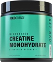Cretina Monohydrate Tercero Tested 50 Servings creatina micronizada para Fuerza y Recuperación - 5g por Serving - desfavorado