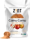 Zint Camu Camu Powder Orgánica ← Superfood Powder Silencio Orgánica Frutas Ingredientes Silencio Antioxidantes Fuente Perfecto para Smoothies, Juices, Ice Creams ← Non-GMO, Gluten-Free, Kosher Silencio 3.5 oz