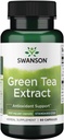 Té verde Swanson Extracto 500 Milligrams 60 cápsulas