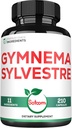 1000mg Gymnema Sylvestre Suplementos - 210 cápsulas - Gymnema Extracto 20:1 con Berberine HCl, Quercetina &amp; Más - Apoyo a la Salud Inmune, Digestiva > Gestión del cuerpo