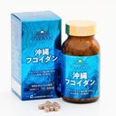 Okinawa Fucoidan(Tipo de cápsula) 180grain con caja de plástico;100% mozuku Extracto de la prefectura de Okinawa 42g (Fuera de 180 gr)