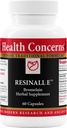 Preocupaciones de salud Resinall E – Suplemento Herbal Bromelain para la recuperación de lesiones, hinchazón – Natural Enzyme Blend con hierbas - Rutein, Ginseng, Papain – Post Surgery Support – 60 cápsulas