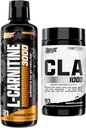 Nutrex Investigación Carnitina líquida 3000 - CLA 90 Gels blandos - 1000mg ácido linoléico conjugado Linoleic Active Blend from Safflower Oil