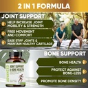 NutraPro Glucosamine Chondroitin MSM Joint Relief Supplements &amp; Bone Health - for Knee & Joint Relief, Bone Strength, Joint Health, Movement, Flexibility, Strength & Comfort.45 Days Servings