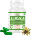 Natural y Puro Trikatu Herbal (Pippali, Kali Mirch, Sonth) Extracto Cápsulas ← Potencia más alta, 100% Herbal Producto tención Pack de 60 X 500 mg. Veg. Capsules (Pack of 1 Jar)