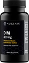 Nugenix Essentials DIM Suplemento 305 mg Diindolylmethane & BioPerine for Hormone Balance, 90 cápsulas