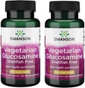 Glucosamina Vegetariana Swanson - Shellfish Gratis 500 Milligrams 90 Veg Capsules (2 Pack)