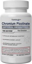 Laboratorios Superiores Chromium Picolinate 500mcg, Alta Absorción, No GMO, Sugar de Sangre & Metabolismo Apoyo, Control de Peso y Alimentos, Ayuda a Energía & Insulina Sensibilidad, 120 Veg Caps