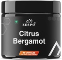 Citrus Bergamot Capsules 90,Suplemento 1200Mg Unisex Adultos Ayuda a Boost Energía Vitamina C,45 Días Suministro 2 cápsulas Servir diariamente