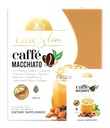Luxe Slim Cafe Macchiato with Hydrolyzed Collagen " Glutathione, 21g x 10 Sachets, 0.74 Ounce (Pack of 10)