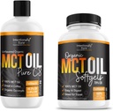 MCT Oil Capsules y Pure C8 MCT Oil Bundle.