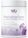 TRU Suplementos Metabolismo, Pérdida Grasa Avanzada, Lucha Agitada, No Jitters o Crash, 30 Servimientos