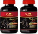 Anti Aging Capsules for face - HYALURONIC Acid Pills 100 mg - suplementos de ácido hialurónico para los ojos - 2 Botellas 120 Capsules
