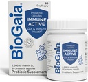 BioGaia Protectis Immune Active Probiotic ← Probiótico + Vitamina D soporta Immune, Digestive and Global Health ← Probiotics for Men &amp; Women TEN Capsules TEN 60 Day Supply