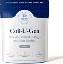 Utzy Naturals Coll-U-Gen ← Soporte Conjunto Suplemento Silencio con Tipo II Collagen Undenatured (UC-II®) " Fortigel® Silencio Powder Desarmado TEN 30 Servimientos