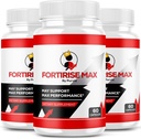 (3 Pack) Fortirise Max - Fortirise Max Pills Maximum Strength Fórmula, Fortirise Maxx Global Wellness Support Vitamin Supplement Review, Fortirise Capsules, Fortirise Ultra Advanced (180 cápsulas)