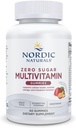 Naturales Nórdicos Cero Azúcar Multi Gummies - Suplemento Multivitamínico Vegetariano - Mango de la Pasión - 60 Gummies de base de Pectina - 12 Vitaminas Esenciales para Adultos - No GMO - 30 Servimientos
