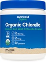 Nutricost Organic Chlorella Powder 8oz - 3000mg Por Serving - Non-GMO, Gluten Free