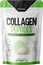 Probase Nutrition Collagen Peptides Powder (Type I, III) para Skin Hair Nail Joint, Hidrolyzed for Better Collagen Absorption, Non-GMO Verified, Keto Friendly y Gluten Free, White, 16 Oz