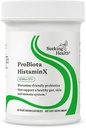 Buscando Salud ProBiota HistaminX - Suplemento de Digestión para Gut Health Support - Apoyo Histamina con Lactobacillus Plantarum & Lactobacillus Salivarius - Apoyo Immune & Skin Health - 60 cápsulas