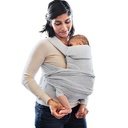 Boppy ComfyGrow Baby Carrier, 7-35lbs, Dove Gray, recién nacido a Toddler con 3 posiciones de carga, asiento ajustable de 3 etapas y soporte de cabeza, Tela de algodón