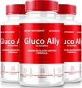 NutraRize (3 Pack) Gluco Ally Capsules, Gluco OficialAlly Pills, Full Support Formula, All Natural Supplement to Maintain Healthy Levels, Premium Gluco-Ally Capsulas Review (180 cápsulas)