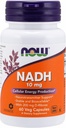 NADH con Ribose, 10 mg, 60 Veg Caps by Now Foods (Pack of 3)