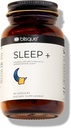 Blisque – Natural Sleep Aid Supplement for Sleep Support ← Doctor-Aprobado Silencio con Melatonin, Valerian Root, y la Pasión de la Flor Silencioso 90 Capsules ← Vegan