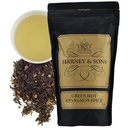 Harney and Sons Green Hot Cinnamon Spice Tea sometida 16 oz Loose Leaf Tea