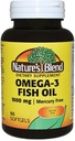 Blend Omega-3 1000mg - 90 Softgels, Pack de 2