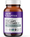 Nuevo capítulo Multivitamínico para Hombres 40 Plus para Energía, Corazón, Prostata + Soporte Inmunitario con Nutrientes fermentados - Cada Hombre Uno diario 40+, Hecho con Horbas Ecológicas, No GMO - 96 cts