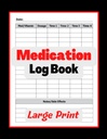 Libro de Registro de Medicamentos: Simple Logbook para registrar medicamentos, vitaminas y/o suplementos diarios. Lograr múltiples dosis y efectos secundarios. 8.5x11 Pill Tracker para mayores y todas las edades o enfermeras y cuidadores.