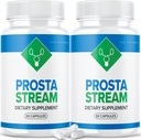 Rendimiento ideal (2 Pack) Prosta Stream Prostat Supplement Prostastream Pills (120 cápsulas)