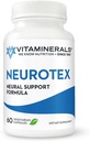 Vitaminerals® 119 NeurotexTM tención Sistema Nervous Apoyo " Stress Relief ← Mente calmante positiva ← 60 cápsulas vegetarianas