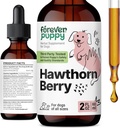 Forever Puppy Hawthorn Berry Drops for Dogs - Antioxidant Support Tintura for Dogs w/Hawthorn Berry - Liquid Heart Health Supplement for Happy Pets - No Preservatives & Artificial Colors - 2 oz