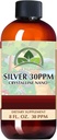 Organa Crystalline Nano Colloidal Silver - Ultra Pure Silver Liquid for Immune Support - Ultimate Supplement Solution - Plata Coloidal - 8 onzas - 30 PPM