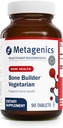 Metagenics Bone Builder Vegetarian - Bone Building Supplement* - Bone Health With Magnesium &amp; Calcium - Vegetarian Mineral Support* - For Men &amp; Women - 90 Servings