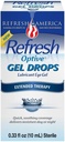 Refresh Optive Gel Drops 0.33 Fl Oz (10 mL) Per Bottle - 2 Bottles
