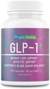 GLP-1 + (60 cápsulas 1 botella) Vegan, Suplemento Natural, Pruebas de laboratorio, Pérdida de peso, Hambre Satisfecho, No GMO, Gluten Free, GLP 1, GLP1