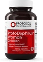 PROTOCOL FOR LIFE BALANCE Proto Dophilus Woman - 20 Billion - Probiotics for Gut Health - Support Vaginal Health & Bloating Relief - Vegan & Kosher - 50 Veg Capsules