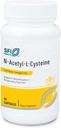 Klaire Labs SFI Health N-Acetyl-L-Cysteine 500mg - Amino Acid Glutathione Precursor NAC - Suplemento de Soporte Celular Protección Antioxidante - Hipoalergénico, libre de soja, libre de maíz (90 cápsulas)