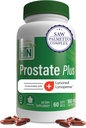 Salud Thru Nutrition Prostate Plus con Saw Palmetto Extract, Lycopene como Lycored, Plant Sterols, Selenium, Zinc y Pumpkin Seed ← Soporte de próstata completo