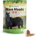 Herbs de Plata Mare Moods Suplemento de Calmación de Caballos - Saldo Natural de Hormonas &amp; Calm for Horse - Herbal Horse Supplements for Mood &amp; Reproductive Support - 1 lb 60-Day