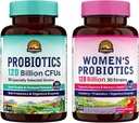 Vitalitown Probiotic Bundle (Pack of 2) ← Probiotics 120 Billion CFUs (Item 1) " Women’s Probiotics (Item 2) ¦ Shelf Stable, Once Daily ← Gut, Immune, Vaginal Health ← 60 Capsules ← 30 Day Supply